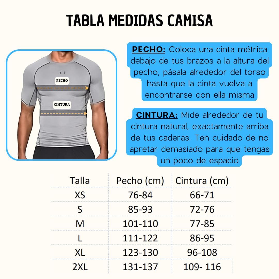 Camisilla de compresión + Envió gratis