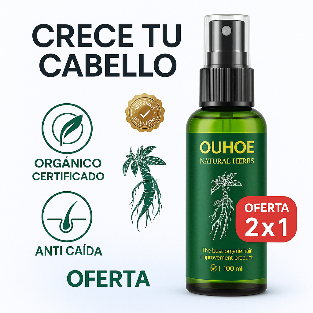 ELIXIR OUHOE CRECIMIENTO CAPILAR NATURAL